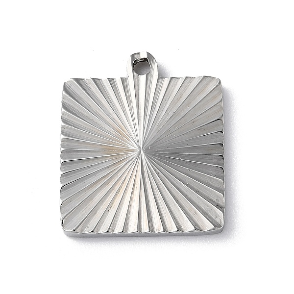 PandaHall 304 Stainless Steel Pendants, Square Charm, Stainless Steel Color, 20x17x1.8mm, Hole: 1.6mm 304 Stainless Steel Square
PandaHall 304 Stainless Steel Pendants, Square Charm, Stainless Steel Color, 20x17x1.8mm, Hole: 1.6mm 304 Stainless Steel Square