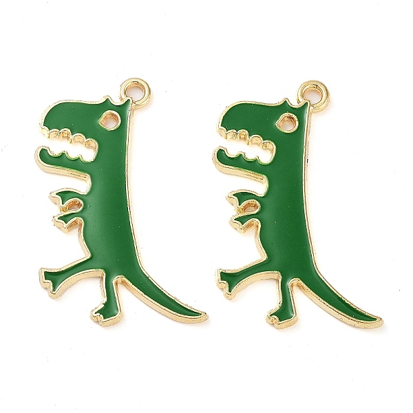 PandaHall Rack Plating Alloy Enamel Pendants, Golden, Dinosaur Charm, Green, 29.5x22x2mm, Hole: 2mm Alloy+Enamel Dinosaur Green
PandaHall Rack Plating Alloy Enamel Pendants, Golden, Dinosaur Charm, Green, 29.5x22x2mm, Hole: 2mm Alloy+Enamel Dinosaur Green