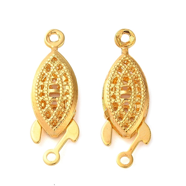 PandaHall Rack Plating Brass Box Clasps, 1-Strand, 2-Hole, Long-Lasting Plated, Lead Free & Cadmium Free, Horse Eye, Golden, 22x7x3.5mm...
PandaHall Rack Plating Brass Box Clasps, 1-Strand, 2-Hole, Long-Lasting Plated, Lead Free & Cadmium Free, Horse Eye, Golden, 22x7x3.5mm...