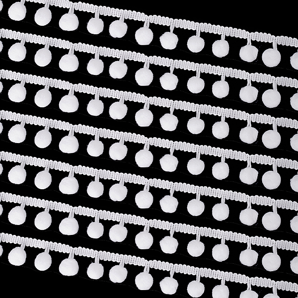 PandaHall 22 Yards Chinlon Tassel Lace Trim, Pom Poms Fringe Ball Trim, Garment Accessories, White, 3/8 inch(10mm) Nylon None White
PandaHall 22 Yards Chinlon Tassel Lace Trim, Pom Poms Fringe Ball Trim, Garment Accessories, White, 3/8 inch(10mm) Nylon None White