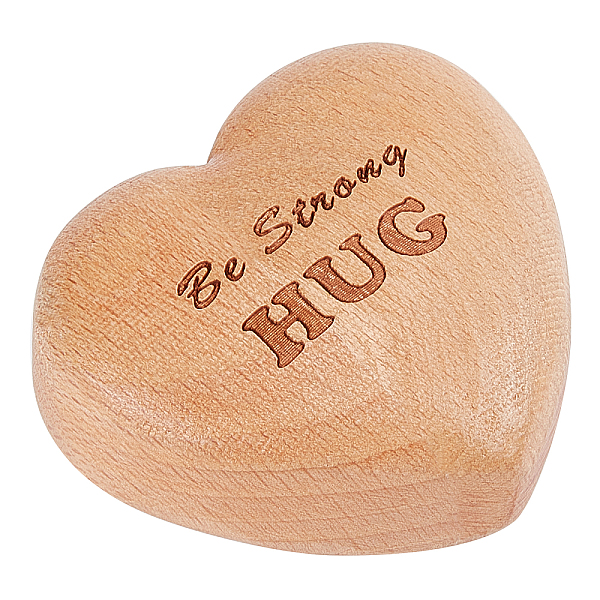 PandaHall Beech Wood Display Decorations, Special Hand Holding Gift, Heart with Word Be Strong HUG, Dark Goldenrod, 54x59.5x27.5mm Wood...
PandaHall Beech Wood Display Decorations, Special Hand Holding Gift, Heart with Word Be Strong HUG, Dark Goldenrod, 54x59.5x27.5mm Wood...