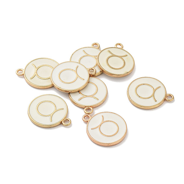 PandaHall (Defective Closeout Sale: Yellowing) Alloy Enamel Pendants, Flat Round with Constellation, Virgo, 21x17.5x2mm, Hole: 2mm...
PandaHall (Defective Closeout Sale: Yellowing) Alloy Enamel Pendants, Flat Round with Constellation, Virgo, 21x17.5x2mm, Hole: 2mm...