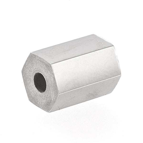 PandaHall 304 Stainless Steel Beads, Hexagonal Prisms, Stainless Steel Color, 8.5x6x7mm, Hole: 2mm 304 Stainless Steel Hexagon
PandaHall 304 Stainless Steel Beads, Hexagonal Prisms, Stainless Steel Color, 8.5x6x7mm, Hole: 2mm 304 Stainless Steel Hexagon