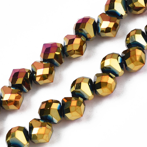 PandaHall Electroplate Glass Beads Strands, Faceted, Teardrop, Pale Goldenrod, 8x8mm, Hole: 1.6mm, about 97~110pcs/strand, 22.44 inch~23.23...
PandaHall Electroplate Glass Beads Strands, Faceted, Teardrop, Pale Goldenrod, 8x8mm, Hole: 1.6mm, about 97~110pcs/strand, 22.44 inch~23.23...