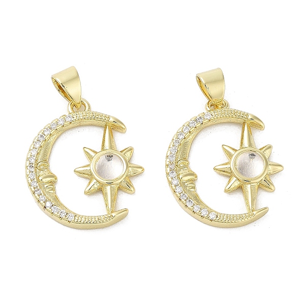 PandaHall Rack Plating Planet Brass Micro Pave Cubic Zirconia Pendants, with Shell, Cadmium Free & Lead Free, Long-Lasting Plated, Real 18K..., Clear
PandaHall Rack Plating Planet Brass Micro Pave Cubic Zirconia Pendants, with Shell, Cadmium Free & Lead Free, Long-Lasting Plated, Real 18K..., Clear