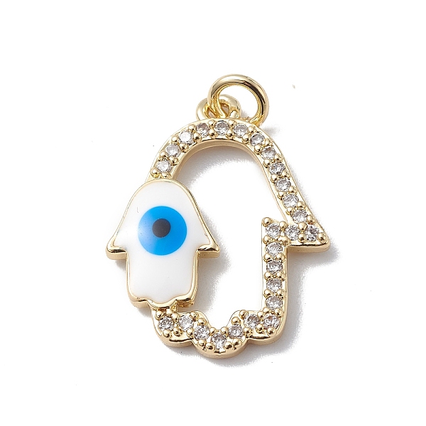 PandaHall Rack Plating Brass Micro Pave Clear Cubic Zirconia Pendants, with Enamel & Jump Ring, Lead Free & Cadmium Free, Long-Lasting..., White
PandaHall Rack Plating Brass Micro Pave Clear Cubic Zirconia Pendants, with Enamel & Jump Ring, Lead Free & Cadmium Free, Long-Lasting..., White