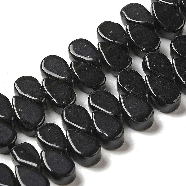 PandaHall Natural Black Mahogany Obsidian Beads Strands, Teardrop, Top Drilled, 9~10x5~5.5x3.5~4mm, Hole: 0.7mm, about 40~48pcs/strand...
PandaHall Natural Black Mahogany Obsidian Beads Strands, Teardrop, Top Drilled, 9~10x5~5.5x3.5~4mm, Hole: 0.7mm, about 40~48pcs/strand...