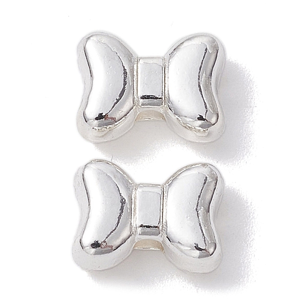 PandaHall Alloy Beads, Long-Lasting Plated, Bowknot, Silver, 7x9.5x4.5mm, Hole: 2mm Alloy Bowknot
PandaHall Alloy Beads, Long-Lasting Plated, Bowknot, Silver, 7x9.5x4.5mm, Hole: 2mm Alloy Bowknot