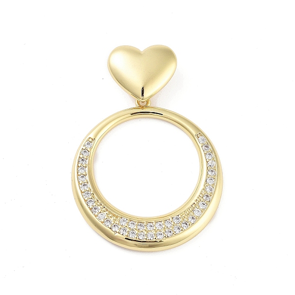 PandaHall Rack Plating Brass Micro Pave Clear Cubic Zirconia Pendants, Long-Lasting Plated, Lead Free & Cadmium Free, Ring, 39mm, Hole...
PandaHall Rack Plating Brass Micro Pave Clear Cubic Zirconia Pendants, Long-Lasting Plated, Lead Free & Cadmium Free, Ring, 39mm, Hole...