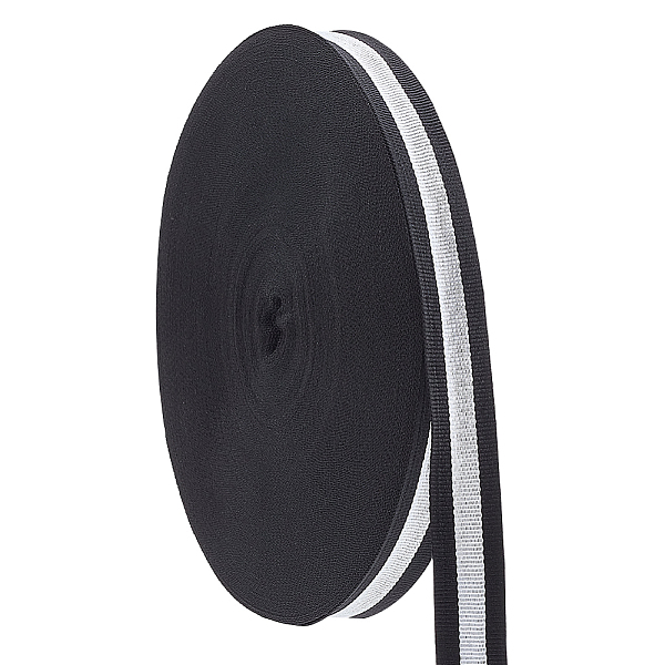 PandaHall 50 Yards Polyester Stripe Ribbons, Garment Accessories, White, Black, 3/4 inch(20mm) Polyester Stripe Black
PandaHall 50 Yards Polyester Stripe Ribbons, Garment Accessories, White, Black, 3/4 inch(20mm) Polyester Stripe Black