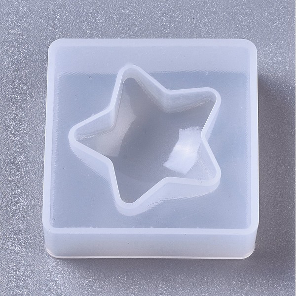 PandaHall Silicone Molds, Resin Casting Molds, For UV Resin, Epoxy Resin Jewelry Making, Star, White, 45x45x14.5mm Silicone Star White
PandaHall Silicone Molds, Resin Casting Molds, For UV Resin, Epoxy Resin Jewelry Making, Star, White, 45x45x14.5mm Silicone Star White