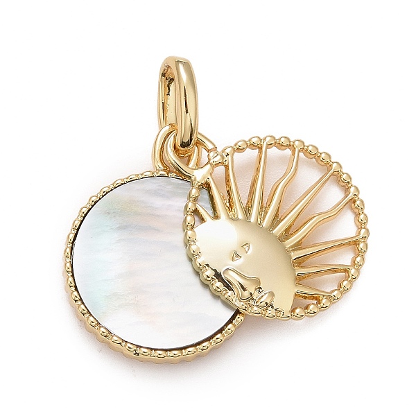 PandaHall Rack Plating Brass Pendants, Cadmium Free & Nickel Free & Lead Free, Long-Lasting Plated, Flat Round, Real 18K Gold Plated...
PandaHall Rack Plating Brass Pendants, Cadmium Free & Nickel Free & Lead Free, Long-Lasting Plated, Flat Round, Real 18K Gold Plated...