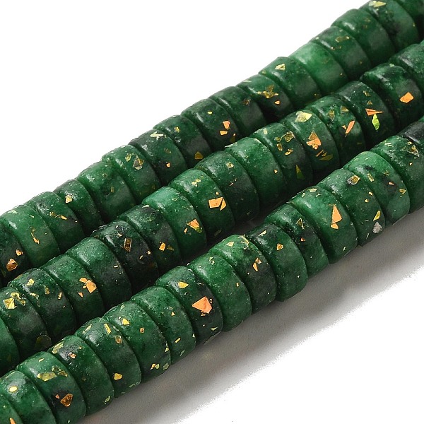 PandaHall Natural Dolomite Beads Strands, with Synthetic Opal, Dyed, Disc, Heishi Beads, Green, 8x3.5mm, Hole: 0.8mm, about...
PandaHall Natural Dolomite Beads Strands, with Synthetic Opal, Dyed, Disc, Heishi Beads, Green, 8x3.5mm, Hole: 0.8mm, about...