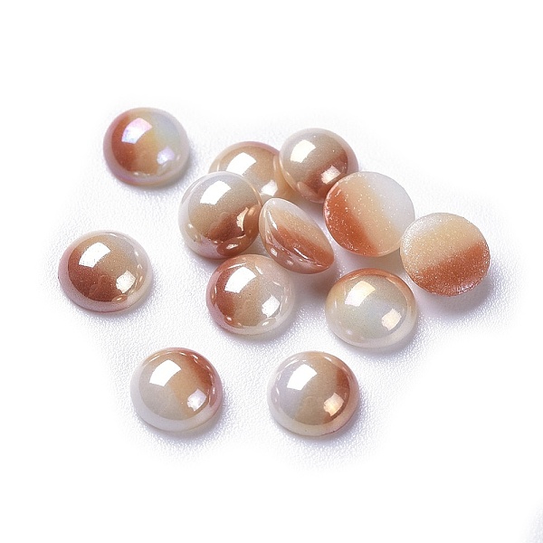 PandaHall Opaque Glass Cabochons, Stripe Pattern, Half Round, Colorful, 6~6.5x3mm Glass Half Round
PandaHall Opaque Glass Cabochons, Stripe Pattern, Half Round, Colorful, 6~6.5x3mm Glass Half Round