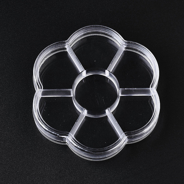 PandaHall Polystyrene Bead Storage Containers, with 7 Compartments Organizer Boxes and Hinged Lid, for Jewelry Beads Earring Container Tool..., Clear
PandaHall Polystyrene Bead Storage Containers, with 7 Compartments Organizer Boxes and Hinged Lid, for Jewelry Beads Earring Container Tool..., Clear