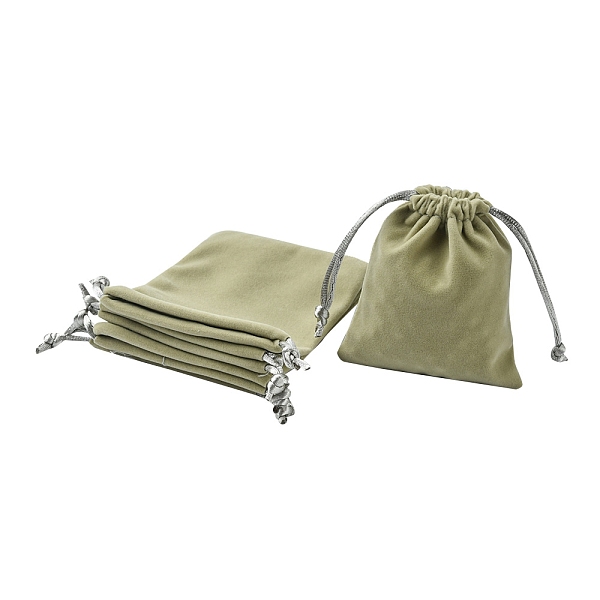 PandaHall Rectangle Velvet Packing Pouches, Drawstring Bags, for Gift Wrapping, Light Grey, 10x8cm Velvet None
PandaHall Rectangle Velvet Packing Pouches, Drawstring Bags, for Gift Wrapping, Light Grey, 10x8cm Velvet None