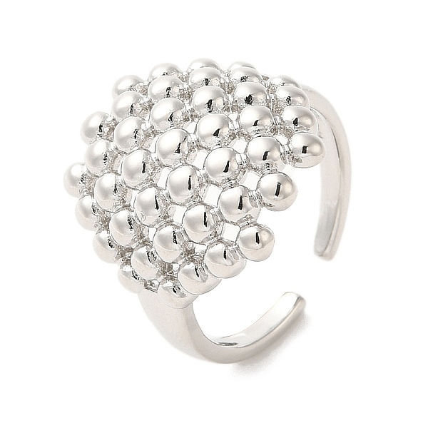 PandaHall Brass Open Cuff Rings, Hollow Hexagon Wide Band Rings, Platinum, Inner Diameter: 17mm Brass Hexagon
PandaHall Brass Open Cuff Rings, Hollow Hexagon Wide Band Rings, Platinum, Inner Diameter: 17mm Brass Hexagon