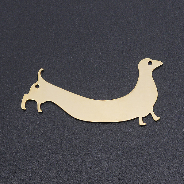 PandaHall 201 Stainless Steel Links connectors, Animal, Golden, 48x23x1mm, Hole: 1.5mm 201 Stainless Steel Other Animal
PandaHall 201 Stainless Steel Links connectors, Animal, Golden, 48x23x1mm, Hole: 1.5mm 201 Stainless Steel Other Animal