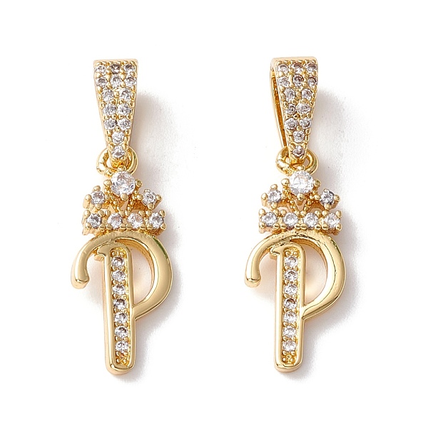 PandaHall Eco-Friendly Brass Micro Pave Cubic Zirconia Pendants, Long-Lasting Plated, Real 18K Gold Plated, Cadmium Free & Lead Free, Letter...
PandaHall Eco-Friendly Brass Micro Pave Cubic Zirconia Pendants, Long-Lasting Plated, Real 18K Gold Plated, Cadmium Free & Lead Free, Letter...