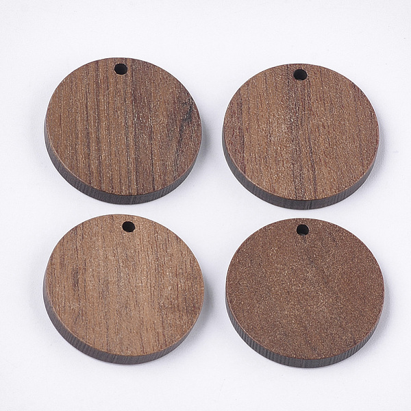 PandaHall Walnut Wood Pendants, Flat Round, Camel, 24.5~25x3.5mm, Hole: 2mm Wood Flat Round Brown
PandaHall Walnut Wood Pendants, Flat Round, Camel, 24.5~25x3.5mm, Hole: 2mm Wood Flat Round Brown