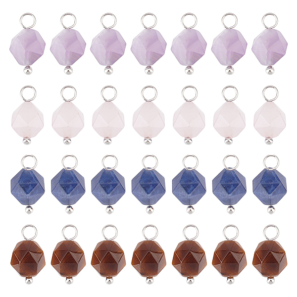 PandaHall DICOSMETIC 40Pcs 4 Colors Natural Gems Pendant Rose Quartz Pendant Sodalite Stone Pendant Tiger Eye Pendant Amethyst Pendant...
PandaHall DICOSMETIC 40Pcs 4 Colors Natural Gems Pendant Rose Quartz Pendant Sodalite Stone Pendant Tiger Eye Pendant Amethyst Pendant...