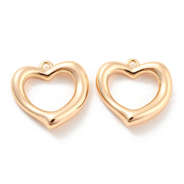 PandaHall Brass Pendants, Heart Charm, Real 18K Gold Plated, 15.5x15.5x3mm, Hole: 1.2mm Brass Heart
PandaHall Brass Pendants, Heart Charm, Real 18K Gold Plated, 15.5x15.5x3mm, Hole: 1.2mm Brass Heart