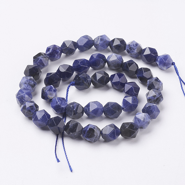 PandaHall Natural Sodalite Beads Strands, Faceted, Round, 10x9mm, Hole: 1.2mm, about 38pcs/strand, 15.3 inch(39cm) Sodalite Round
PandaHall Natural Sodalite Beads Strands, Faceted, Round, 10x9mm, Hole: 1.2mm, about 38pcs/strand, 15.3 inch(39cm) Sodalite Round