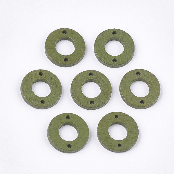 PandaHall Painted Poplar Wood Links, Donut, Olive Drab, 18x2.5mm, Hole: 1.6mm Wood Donut Green
PandaHall Painted Poplar Wood Links, Donut, Olive Drab, 18x2.5mm, Hole: 1.6mm Wood Donut Green