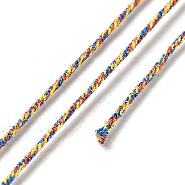 PandaHall Polyester Twisted Cord, Round, for DIY Jewelry Making, Yellow, 1.2mm, about 38.28 Yards(35m)/Roll Polyester Yellow
PandaHall Polyester Twisted Cord, Round, for DIY Jewelry Making, Yellow, 1.2mm, about 38.28 Yards(35m)/Roll Polyester Yellow
