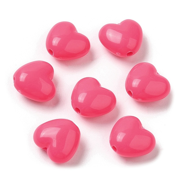 PandaHall Opaque Acrylic Beads, Heart, Deep Pink, 9x9.5x5.5mm, Hole: 1.5mm, about 1650pcs/500g Acrylic Heart
PandaHall Opaque Acrylic Beads, Heart, Deep Pink, 9x9.5x5.5mm, Hole: 1.5mm, about 1650pcs/500g Acrylic Heart