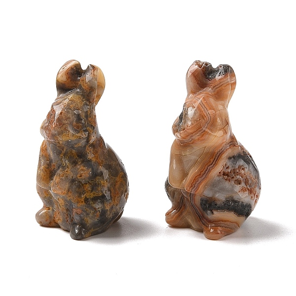 PandaHall Natural Crazy Agate Sculpture Display Decorations, for Home Office Desk, Rabbit, 38~39.5x24~25.5x21~22mm Crazy Agate Rabbit
PandaHall Natural Crazy Agate Sculpture Display Decorations, for Home Office Desk, Rabbit, 38~39.5x24~25.5x21~22mm Crazy Agate Rabbit