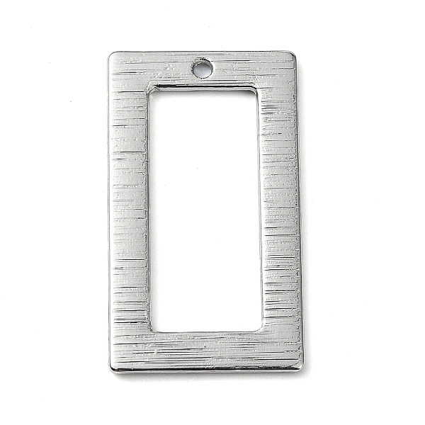 PandaHall Rack Plating Alloy Pendants, Rectangle, Platinum, 32x18x1.2mm, Hole: 1.4mm Alloy Rectangle
PandaHall Rack Plating Alloy Pendants, Rectangle, Platinum, 32x18x1.2mm, Hole: 1.4mm Alloy Rectangle