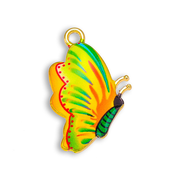 PandaHall Alloy Pendants, with Enamel, Golden, Butterfly, Gold, 24x16mm Alloy+Enamel Butterfly Gold
PandaHall Alloy Pendants, with Enamel, Golden, Butterfly, Gold, 24x16mm Alloy+Enamel Butterfly Gold