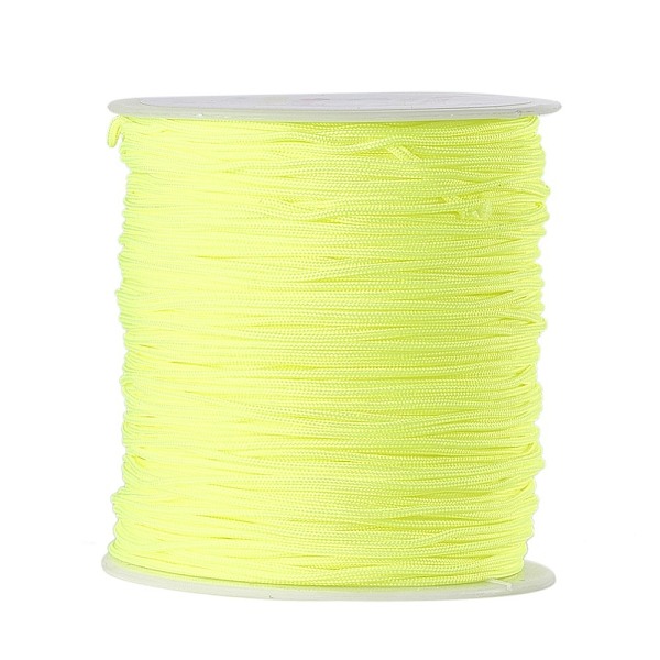 PandaHall Nylon Thread with One Nylon Thread inside, Stronger than NWIR-R006- Series, Green Yellow, 1mm, about 153.1 yards(140m)/roll Nylon...
PandaHall Nylon Thread with One Nylon Thread inside, Stronger than NWIR-R006- Series, Green Yellow, 1mm, about 153.1 yards(140m)/roll Nylon...