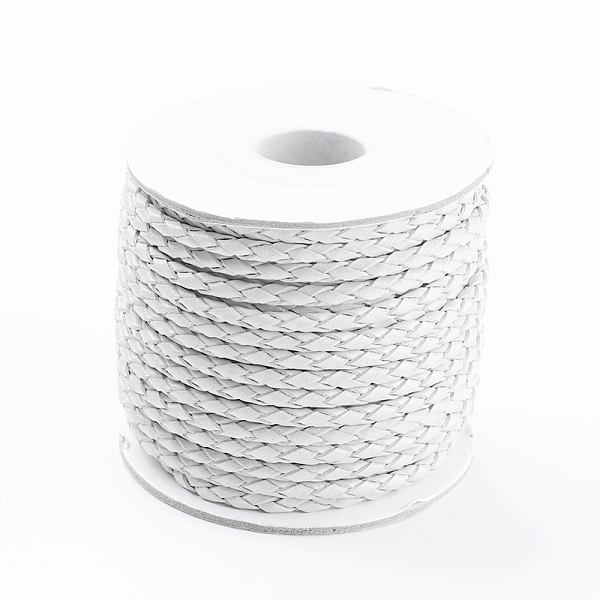 PandaHall Round Braided Cowhide Cords, WhiteSmoke, 3mm, about 10.93 yards(10m)/roll Cowhide Round White
PandaHall Round Braided Cowhide Cords, WhiteSmoke, 3mm, about 10.93 yards(10m)/roll Cowhide Round White