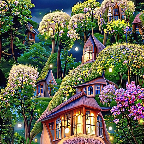 PandaHall DIY Scenery Theme Diamond Painting Kits, Including Canvas, Resin Rhinestones, Diamond Sticky Pen, Tray Plate and Glue Clay, Tree...
PandaHall DIY Scenery Theme Diamond Painting Kits, Including Canvas, Resin Rhinestones, Diamond Sticky Pen, Tray Plate and Glue Clay, Tree...