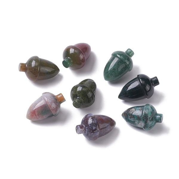 PandaHall Natural Indian Agate Beads, No Hole/Undrilled, for Wire Wrapped Pendant Making, Filbert, 27.5~30x18~19.5mm Indian Agate Food
PandaHall Natural Indian Agate Beads, No Hole/Undrilled, for Wire Wrapped Pendant Making, Filbert, 27.5~30x18~19.5mm Indian Agate Food