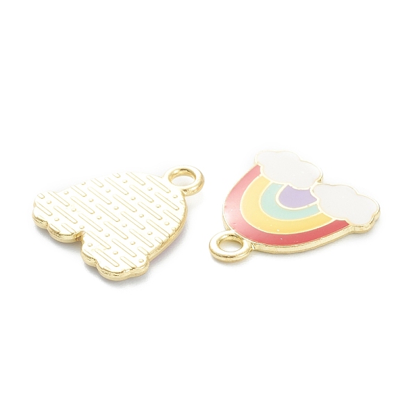 PandaHall Alloy Enamel Pendants, for DIY Accessories, Rainbow, Light Gold, Lead Free & Cadmium Free, Colorful, 17x16x1.5mm, Hole: 2mm...
PandaHall Alloy Enamel Pendants, for DIY Accessories, Rainbow, Light Gold, Lead Free & Cadmium Free, Colorful, 17x16x1.5mm, Hole: 2mm...