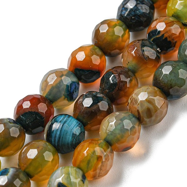 PandaHall Natural Agate Beads Strands, Dyed & Heated, Round, Faceted, Colorful, 6mm, Hole: 1mm, about 62pcs/strand, 14.57 inch(37cm) Natural...
PandaHall Natural Agate Beads Strands, Dyed & Heated, Round, Faceted, Colorful, 6mm, Hole: 1mm, about 62pcs/strand, 14.57 inch(37cm) Natural...