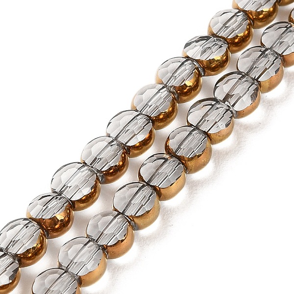 PandaHall Electroplate Glass Beads Strands, Faceted, Flat Round, Light Grey, 4x3mm, Hole: 0.8mm, about 74~75pcs/strand, 11.61''(29.5cm)...
PandaHall Electroplate Glass Beads Strands, Faceted, Flat Round, Light Grey, 4x3mm, Hole: 0.8mm, about 74~75pcs/strand, 11.61''(29.5cm)...