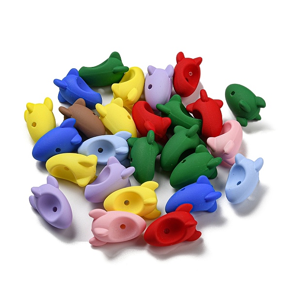PandaHall Rubberized Style Opaque Acrylic Beads, Rocket, Mixed Color, 22x31x30mm, Hole: 2.7mm Acrylic Rocket Multicolor
PandaHall Rubberized Style Opaque Acrylic Beads, Rocket, Mixed Color, 22x31x30mm, Hole: 2.7mm Acrylic Rocket Multicolor