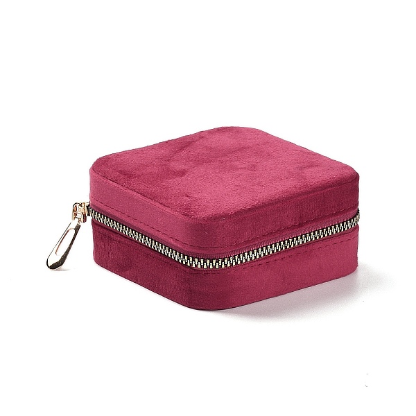 PandaHall Square Velvet Jewelry Storage Zipper Boxes, Portable Travel Jewelry Case for Rings Earrings Bracelets Storage, Cerise..., Red
PandaHall Square Velvet Jewelry Storage Zipper Boxes, Portable Travel Jewelry Case for Rings Earrings Bracelets Storage, Cerise..., Red