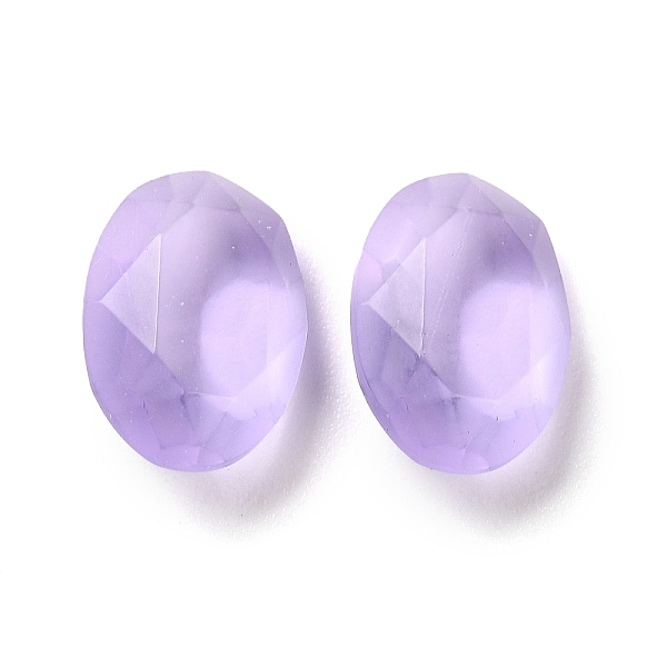 PandaHall Frosted Glass Rhinestone Cabochons, Faceted, Pointed Back, Egg Shape, Violet, 14x10x5.5mm Glass Rhinestone Egg Purple
PandaHall Frosted Glass Rhinestone Cabochons, Faceted, Pointed Back, Egg Shape, Violet, 14x10x5.5mm Glass Rhinestone Egg Purple