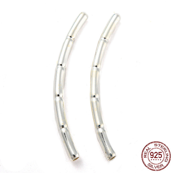 PandaHall 925 Sterling Silver Tube Beads, Bamboo Tube Beads, Silver, 30x2x2mm, Hole: 1.2mm Sterling Silver Bamboo
PandaHall 925 Sterling Silver Tube Beads, Bamboo Tube Beads, Silver, 30x2x2mm, Hole: 1.2mm Sterling Silver Bamboo