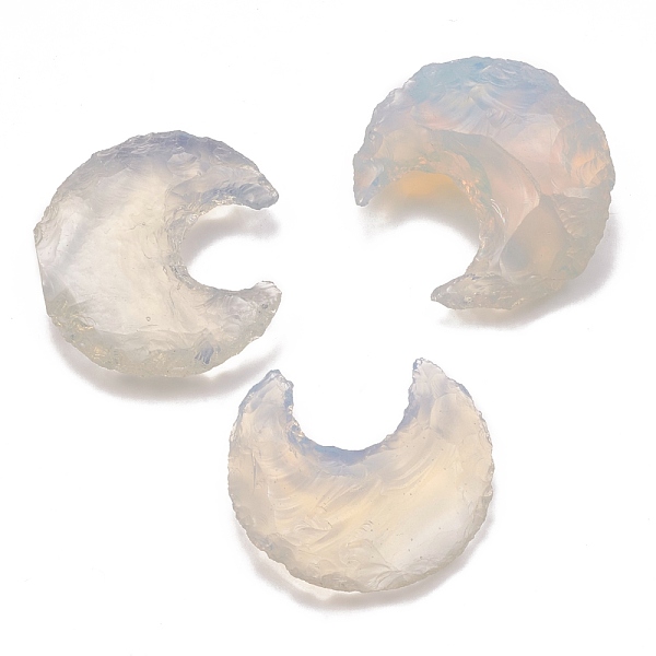 PandaHall Opalite Beads, No Hole/Undrilled, Bumpy, Hammered Moon, 27~29.5x24~26.5x4~8.7mm Opalite Moon
PandaHall Opalite Beads, No Hole/Undrilled, Bumpy, Hammered Moon, 27~29.5x24~26.5x4~8.7mm Opalite Moon