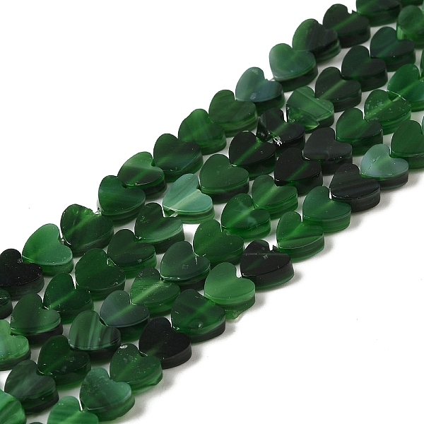 PandaHall Handmade Lampwork Beads Strands, Heart, Dark Green, 6x6x2~2.5mm, Hole: 1mm, about 77pcs/strand, 15.75''~16.14''(40~41cm) Lampwork...
PandaHall Handmade Lampwork Beads Strands, Heart, Dark Green, 6x6x2~2.5mm, Hole: 1mm, about 77pcs/strand, 15.75''~16.14''(40~41cm) Lampwork...