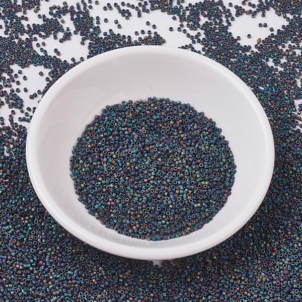 PandaHall MIYUKI Delica Beads, Cylinder, Japanese Seed Beads, 11/0, (DB0871) Matte Black AB, 1.3x1.6mm, Hole: 0.8mm, about 20000pcs/bag...
PandaHall MIYUKI Delica Beads, Cylinder, Japanese Seed Beads, 11/0, (DB0871) Matte Black AB, 1.3x1.6mm, Hole: 0.8mm, about 20000pcs/bag...