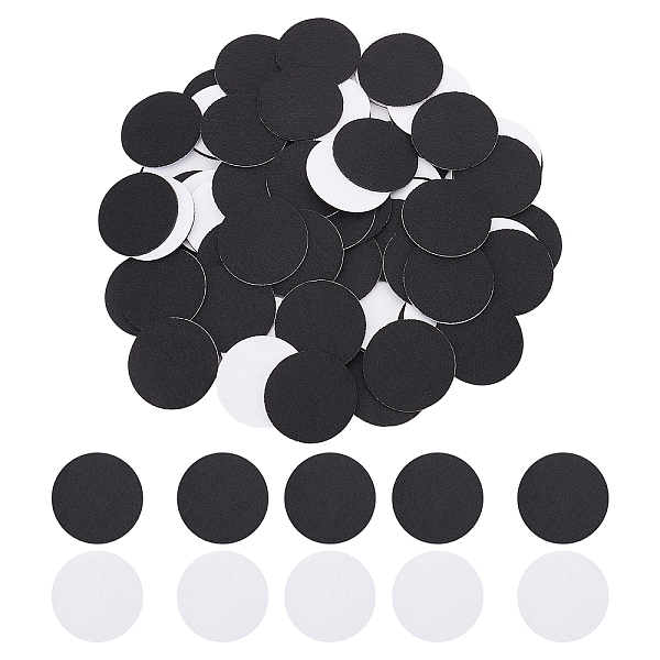 PandaHall SUPERFINDINGS 80pcs Halloween Black Adhesive Felt Circles Self-Adhesive Felt Sticker for Halloween DIY Projects Costume 37mm Fibre...
PandaHall SUPERFINDINGS 80pcs Halloween Black Adhesive Felt Circles Self-Adhesive Felt Sticker for Halloween DIY Projects Costume 37mm Fibre...
