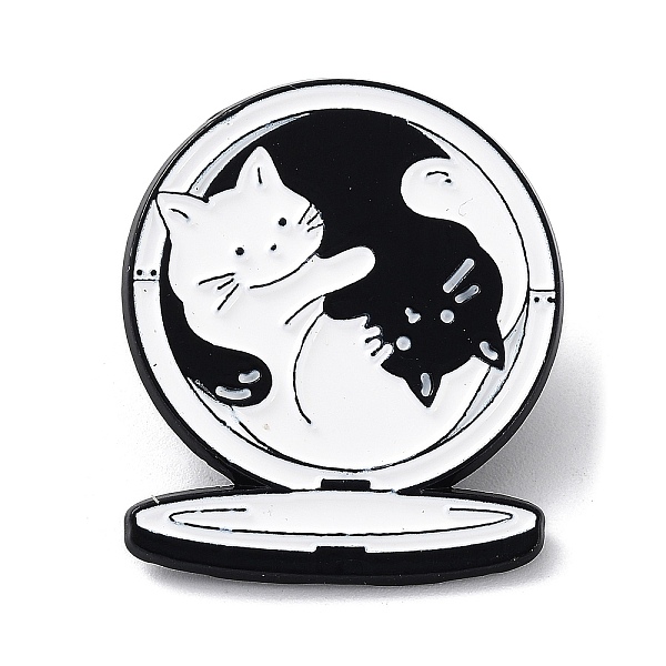 PandaHall Cartoon Style Couple Cat Enamel Pins, Black Alloy Badge for Men Women, White, 30x26x1.5mm Alloy+Enamel Cat Shape White
PandaHall Cartoon Style Couple Cat Enamel Pins, Black Alloy Badge for Men Women, White, 30x26x1.5mm Alloy+Enamel Cat Shape White