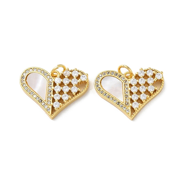 PandaHall Valentine"s Day Brass Micro Pave Clear Cubic Zirconia Pendants, with Shell, Heart, Real 18K Gold Plated, 16x21x3.5mm, Hole: 3.5mm...
PandaHall Valentine"s Day Brass Micro Pave Clear Cubic Zirconia Pendants, with Shell, Heart, Real 18K Gold Plated, 16x21x3.5mm, Hole: 3.5mm...